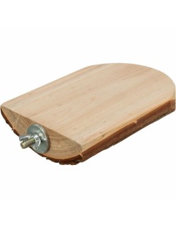 Giocattolo per Roditori Trixie Corteccia di albero 10 × 15 CM Piattaforma Marrone
