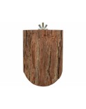 Giocattolo per Roditori Trixie Corteccia di albero 10 × 15 CM Piattaforma Marrone