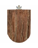 Giocattolo per Roditori Trixie Corteccia di albero 10 × 15 CM Piattaforma Marrone