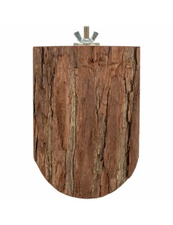 Giocattolo per Roditori Trixie Corteccia di albero 10 × 15 CM Piattaforma Marrone