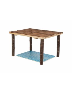 Giocattolo per Roditori Trixie Marrone Corteccia di albero 45 × 27 × 35 cm Piattaforma