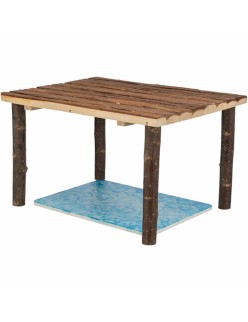Giocattolo per Roditori Trixie Marrone Corteccia di albero 45 × 27 × 35 cm Piattaforma