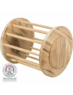 Juguete para Roedores Trixie Madera Ø 20 × 23 CM Marrón