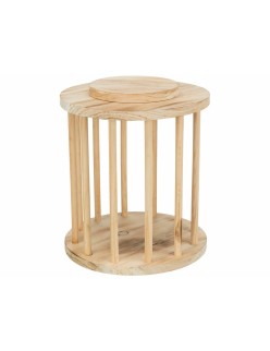 Juguete para Roedores Trixie Madera Ø 20 × 23 CM Marrón