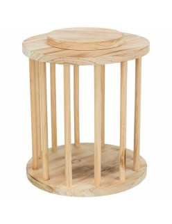 Juguete para Roedores Trixie Madera Ø 20 × 23 CM Marrón