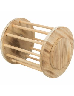 Juguete para Roedores Trixie Madera Ø 20 × 23 CM Marrón