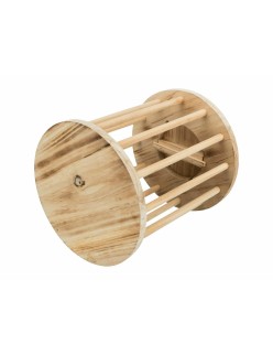Juguete para Roedores Trixie Madera Ø 20 × 23 CM Marrón