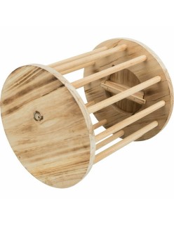 Juguete para Roedores Trixie Madera Ø 20 × 23 CM Marrón