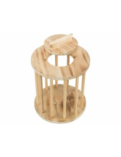 Juguete para Roedores Trixie Madera Ø 20 × 23 CM Marrón