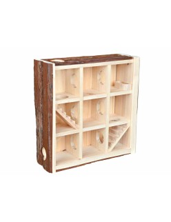 Juguete para Roedores Trixie Madera 30 × 30 × 10 CM