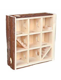 Juguete para Roedores Trixie Madera 30 × 30 × 10 CM