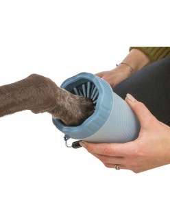 Pulitore per Zampe di Cani Trixie Azzurro M/L