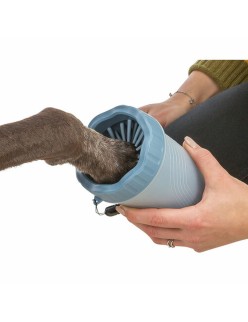 Pulitore per Zampe di Cani Trixie Azzurro M/L