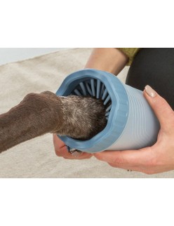 Pulitore per Zampe di Cani Trixie Azzurro M/L