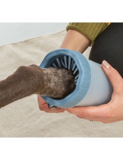 Pulitore per Zampe di Cani Trixie Azzurro M/L
