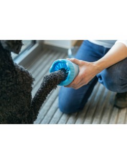 Pulitore per Zampe di Cani Trixie Azzurro M/L
