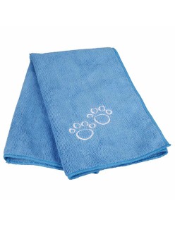 Asciugamani in Microfibra Trixie Azzurro 50 × 60 cm