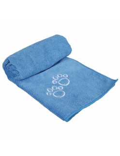 Mikrofaser-Handtuch Trixie Blau 50 × 60 cm