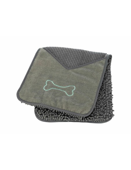 Mikrofaser-Handtuch Trixie Grau 78 × 32 cm