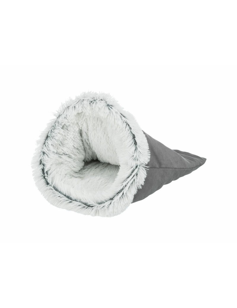 Cama para mascota Trixie Harvey Blanco Negro Gris Poliéster Felpa Ø 30 × 50 CM