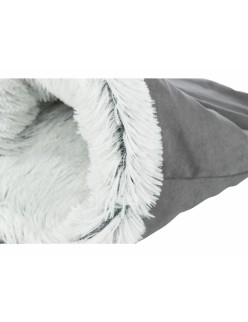 Cama para mascota Trixie Harvey Blanco Negro Gris Poliéster Felpa Ø 30 × 50 CM