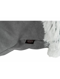 Cama para mascota Trixie Harvey Blanco Negro Gris Poliéster Felpa Ø 30 × 50 CM
