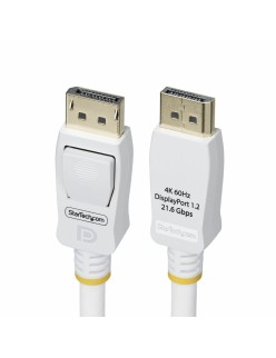 Cable USB Startech DP12-CABLE6FTW Blanco 1,8 m