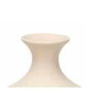 Vaso Bege Cerâmica 21 x 39 x 21 cm (2 Unidades) Riscas