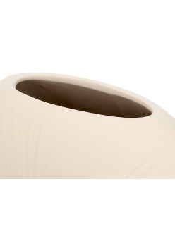 Vaso Bege Cerâmica 29 x 26 x 11 cm (4 Unidades) Circular