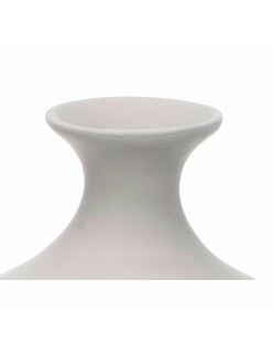Vaso Cinzento Cerâmica 19 x 31 x 19 cm (4 Unidades) Riscas
