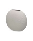 Vaso Cinzento Cerâmica 36 x 34 x 16 cm (2 Unidades) Circular