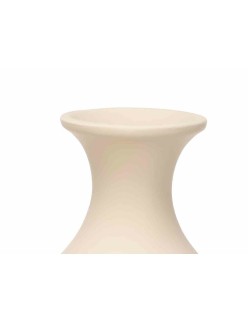 Vaso Bege Cerâmica 27 x 48 x 27 cm