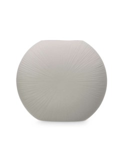 Vaso Cinzento Cerâmica 29 x 26 x 11 cm (4 Unidades) Circular