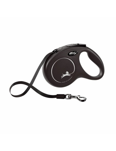 Hundeleine Flexi New Classic 8m L Schwarz