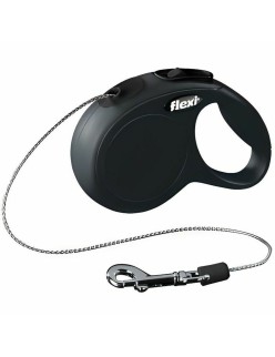 Hundeleine Flexi New Classic 8 m Schwarz M