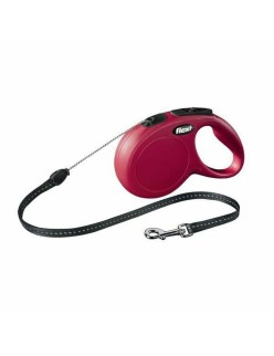 Hundeleine Flexi New Classic Rot S
