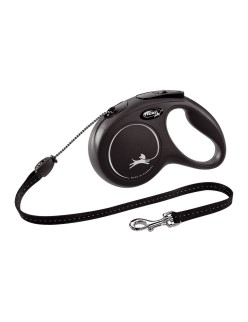Hundeleine Flexi NEW CLASSIC Schwarz M