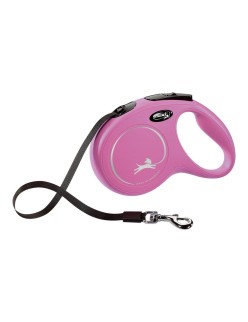 Hundeleine Flexi NEW CLASSIC 3m Rosa XS
