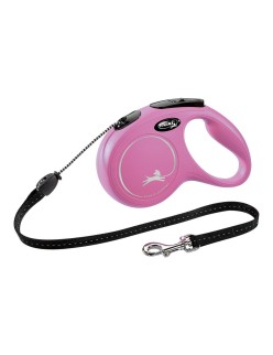 Hundeleine Flexi NEW CLASSIC Rosa S