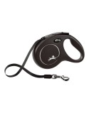 Hundeleine Flexi NEW CLASSIC 3m Schwarz XS