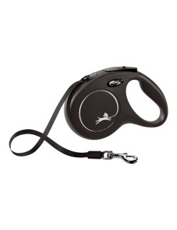 Hundeleine Flexi NEW CLASSIC 3m Schwarz XS