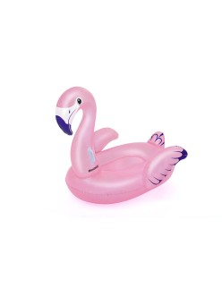 Bestway Figura Inflável Flamingo com Alças 153x143 cm Praia e Piscina 41475
