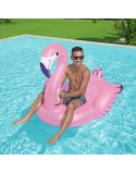 Bestway Figura Inflável Flamingo com Alças 153x143 cm Praia e Piscina 41475