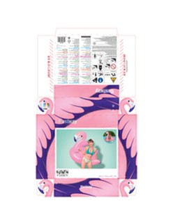 Bestway Figura Inflável Flamingo com Alças 153x143 cm Praia e Piscina 41475