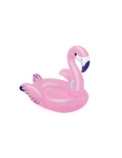 Bestway Figura Inflável Flamingo com Alças 153x143 cm Praia e Piscina 41475