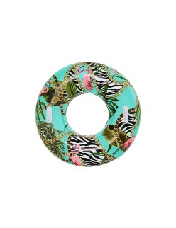 Bestway Flutuador Inflável com Alças Fantasia Floral D114 cm +12 Anos Praia e Piscina 36302