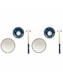 Conjunto de sushi DKD Home Decor 34 x 29,5 x 7,3 cm Porcelana Azul Branco Oriental (34 x 29,5 x 7,3 cm)