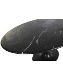 Mesa de Jantar DKD Home Decor Preto Metal Mármore 180 x 100 x 76 cm