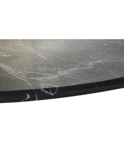 Mesa de Jantar DKD Home Decor Preto Metal Mármore 180 x 100 x 76 cm