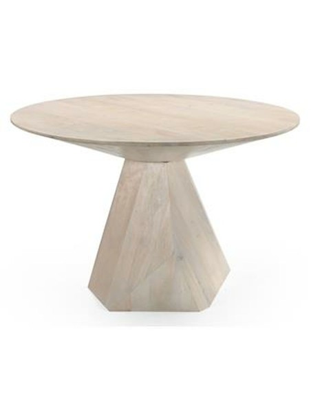 Mesa de Jantar Home ESPRIT Madeira de mangueira 120 x 120 x 77 cm Mesa de Jantar Home ESPRIT Madeira de mangueira 120 x 120 x 77 cm